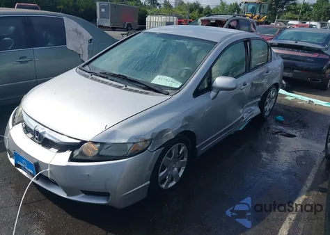 2009 Honda Civic Lx from USA, damaged, VIN 1HGFA16559L021777
